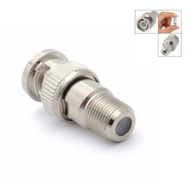 BNC Male Plug to F Female Jack Adapter Coax Cable Connector Coupler CCTV Camera 2024 - buy cheap
