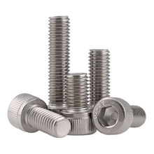 M6 stainless steel hexagon socket head cap screws cylindrical side cup heads socket sides hatscrews 45mm-130mm length 2024 - buy cheap