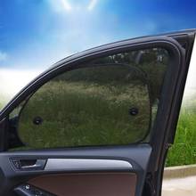 2pc Sun Visor Screen Sunshade Car Curtain Mesh Nylon Car Rear Window Sunshade Automobile Sunshade 2024 - buy cheap