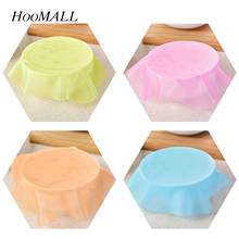 Hoomall 1PC Random Candy Color Silicone Wrap Paper Refrigerator Microwave Oven Dust Sealed Bowl Cover Heating Preservation 2024 - buy cheap