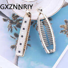 GXZNNRIY Hair Barrettes for Women Accessories Rhinestone Gold Hairpins Claw Korean Fashion Hair Clips Claws Bijoux Femme Jewelry 2024 - buy cheap