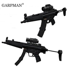 1:1 MP5 Submachine Gun Paper Model Firearms Handmade Papercraft Toys for Children 2024 - buy cheap