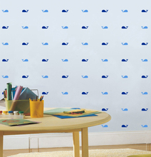 Removable Quality DIY Whale Wall Stickers Nursery Kids Baby Room Decor Decals Art Curved Home Decoration Vinyl 32pcs/lot Y-151 2024 - buy cheap