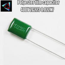 26pcs Polyester film capacitor 400V 2G223 0.022uf 2024 - buy cheap