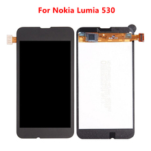 LCD Screen for Nokia Lumia 530 LCD Display Touch Screen Digitizer Complete Assembly Mobile Phone LCD without/with Frame 2024 - buy cheap