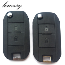 2 button Car Remote key shell For Citroen C1 C3 For Peugeot 307 206 207 Modifed Flip Folding Key Case blank Fob Auto key Cover 2024 - buy cheap