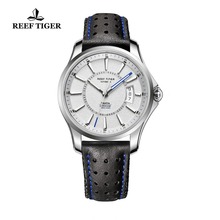 Новые дизайнерские спортивные часы Reef Tiger/RT, стальные автоматические часы с большой датой и супер светящимися часами RGA166 2024 - купить недорого