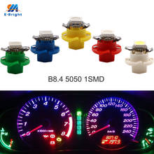 YM E-Bright 50X B8.4 5050 1SMD 12V Instrument Lamps Led Dashboard Dash Indicator Lights Auto Lighting Wedge Bulbs White 2024 - buy cheap