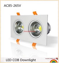 YOU-foco LED COB LED empotrable de techo, foco led cob regulable, 10W, 14W, 20W, 30W, 40W, 60W 2024 - compra barato