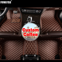 FUWAYDA Custom fit car floor mats made for peugeot 307 206 308 308S 407 207 406 408 301 508 5008 20083008 4008 waterproof 3D 2024 - buy cheap