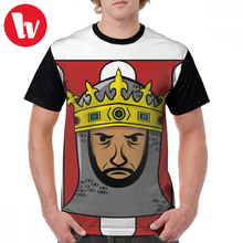 King T Shirt King Of Age Of Empires 2 T-Shirt Polyester Printed Graphic Tee Shirt Fun Short Sleeves Men 6xl Casual Tshirt 2024 - buy cheap