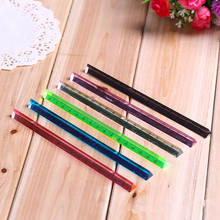 Coloffice Creative ruler cute student plastic ruler 15cm Stereo rulers student stationery drawing tools school supply random 2024 - buy cheap