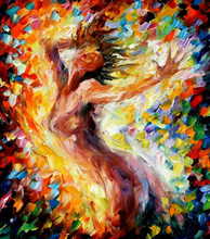 New Arrived High Quality Colorful Abstract Lady Oil Painting on Canvas Hand-painted Abstract Dancer Lady Oil Painting 2024 - buy cheap