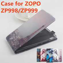 100% High Quality Leather Case For ZOPO ZP998 / ZP999 Flip Cover Case housing ZOPO ZP 999 998 Leather Cover Mobile Phone Cases 2024 - buy cheap