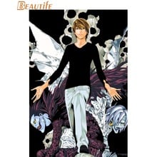 Пользовательские Death Note плакат холст Шелковый плакат Новинка печать свой собственный рисунок на комнате настенный плакат 20x30 см 27x40 см 30x45cm 2024 - купить недорого