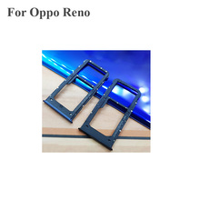 Original For OPPO Reno SIM Card Tray + Micro SD Card Tray Holder Slot Adapter Socket For OPPO Reno CPH1921 Replacement 2024 - buy cheap