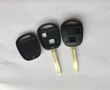 2 Buttons Remote Control key Shell For Toyota With TOY48 Long Blade FOB Key Blanks Case 46mm 2024 - buy cheap