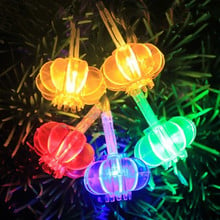 New year decoration christmas light AC110-220V holiday colored lantern string lights outdoor led Valentine's Day fairy Light 2024 - buy cheap