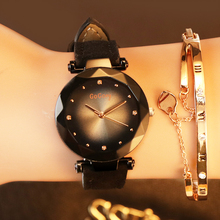 Gogoey-reloj de pulsera de cuarzo para mujer, accesorio de marca, con personalidad y cristal de diseño romántico, 2020 2024 - compra barato