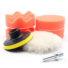 Car Polishing Wash Brush Set Sponge Waxing Washing Maintenance Cosmetic Buffing Pads Kit Felt Compound Supplies Auto Accessories 2024 - buy cheap