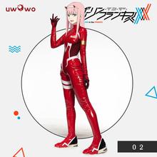Sexy Cosplay 002 Bodysuit  Anime DARLING in the FRANXX  02 Zero Two Costumes CODE Plug Suit 2024 - buy cheap