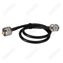 PL259 UHF Male to BNC Male Plug Straight RG58 Adapter Antenna Coaxial Pigtail Cable Ham Amateur Radio 30cm/50cm/80cm/1M/2M/3M 2024 - buy cheap