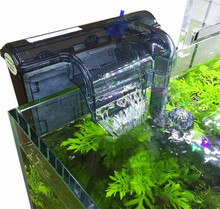 Filtro cascata de aquário ulter-filtro silencioso multifuncional 3 em 1 filtro externo de parede hi-530/hi-630 2024 - compre barato