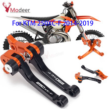 Motorcycle DirtBike Dirt Pit Brake Clutch Levers CNC Pivot For KTM 250XC-F 250 XC-F XCF 2014 2015 2016 2017 2018 2019 2020 2021 2024 - buy cheap