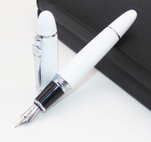 JINHAO 159 White Superior Business Fountain Pen New Thick For Gifts Decorations Office Study Student Teachers Using 2024 - buy cheap