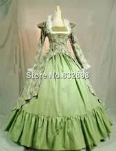 Red Southern Belle Victorian Tiered Ball Gown Dress Theatrical Clothing 2024 - buy cheap