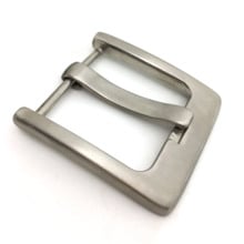 40mm Single wide Prong Square Belt Buckle Stainless Steel replacement buckle Fits any belt 1 1/2" (38 mm) DIY leather craft belt 2024 - buy cheap