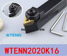 WTENN2020K16 CNC Turning Tool, Metal Lathe Cutting Tools,Lathe Machine Tools, External Turning Tool W-Type WTENN 2024 - buy cheap