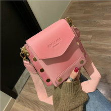 Ladies Messenger  Female Crossbody Bag Women Leather phone purse Bags Fashion Small Shoulder Red Flap bags A41-56 2024 - buy cheap