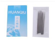 10pcs 1.6/2.6cm stainless steel triangular needle acupuncture massage needle three edge 2024 - buy cheap