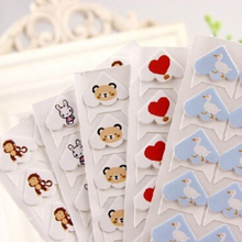 24 Pcs DIY Cartoon Cute Animals Corner Cute Paper Stickers For Photo Albums Frame DIY Decoration Scrapbooking 2024 - buy cheap