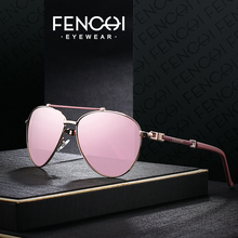 FENCHI Sunglasses Women Brand Designer Glasses Driving Pilot trendy vintage Sunglasses retro mirror oculos feminino 2024 - buy cheap