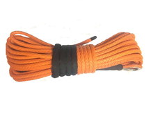 New Durable 100' x 1/2" Orange UHMWPE Synthetic Winch Rope 2024 - buy cheap