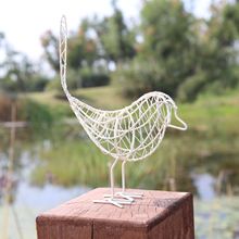 Garden Bird Arrangement Model Iron Line Simple Wind Creative Gift Metal Crafts Home Decoration Accessories  Miniature Garden 2024 - buy cheap