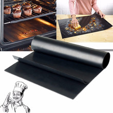 Almohadilla antiadherente para parrilla de barbacoa, placa de cocina reutilizable de Ptfe, 40x33/50cm, para parrilla para fiestas, nuevo 2024 - compra barato