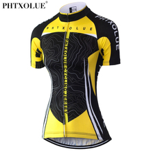 Phtxolue Summer Cycling Jersey Women Short Sleeve Mountain Bike Jersey Mtb Breathable Quick Dry Bicycle Wear Cycling Clothing 2024 - buy cheap
