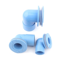 3pcs/lot 32 40 50mm Aquarium Fish Tank Square Seafood Pool Forced Drainage Joint Wastewater Discharge 90 Degree Elbow Connector 2024 - buy cheap