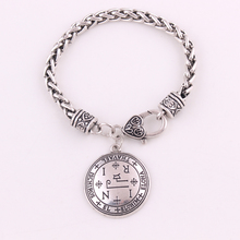 Women And Men Bangle Bracelet Archangel THAVAEL With Ancient Religions Viking Runes Amulet Talisman Provide Dropshipping 2024 - buy cheap