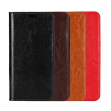 For redmi note 6 Case Luxury Flip Genuine Leather Phone Cove Fundas Para Coque Capa For redmi note 6 2024 - buy cheap