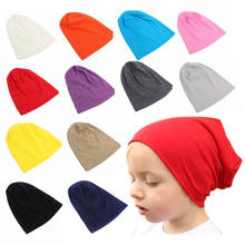 Autumn Winter Baby Hat Boys Girls Caps Unisex Skullies Beanies Spring kids Cotton knitted Hats New Children Clothing Accessories 2024 - buy cheap