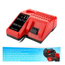 For Milwaukee 10.8V 12V 18V M12 M18 48 - 11 - 24xx Series Lithium-ion Battery N12 M12-18C Li-ion Battery Charger Red color 2024 - buy cheap