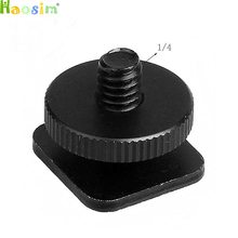 1/4" Tripod Mount Screw with one Layer to Flash Hot Shoe Adapter Holder Mount Photo Studio Accessories 2024 - buy cheap