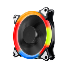 Newly 12cm LED CPU Fan Mute RGB Adjustable Quiet Cooler Computer Case PC Cooling Fans 2024 - buy cheap