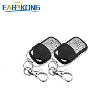 2 Pieces of 433MHz Wireless Remote Controller 4 Button Metal Keychain For Our Wifi / GSM / PSTN Home Burglar Alarm System 2024 - buy cheap