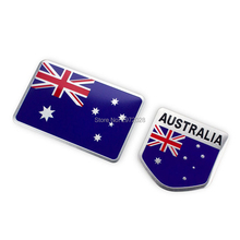 10х машина для укладки волос New Australia, Национальный флаг комплект 3D металлическая хромированная алюминиевого сплава 3D эмблемы Стикеры наклейки на авто аксессуар 2024 - купить недорого
