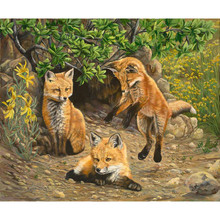 DIY Diamond Painting 5D Diamond Cross Stitch Foxes Rhinestone Decorative Embroidery Picture By Numbers Full Square/round 2024 - buy cheap